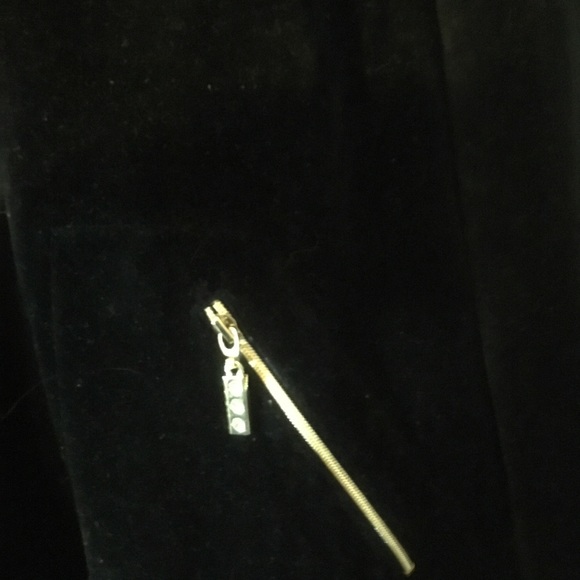 NWT Chico’s black velour bling pullover tunic - Picture 2 of 4